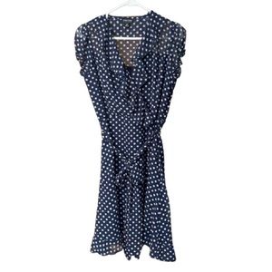 Voir Voir Petite polka dot blue dress. Size: 6P